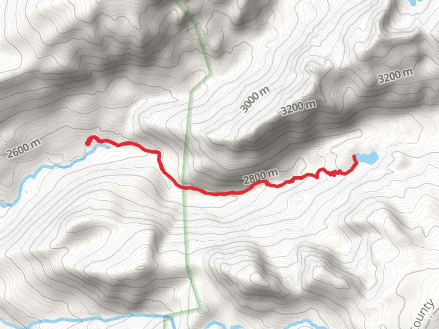 An image depicting the trail Gold Creek Lake Short Trail and its surrounding area.