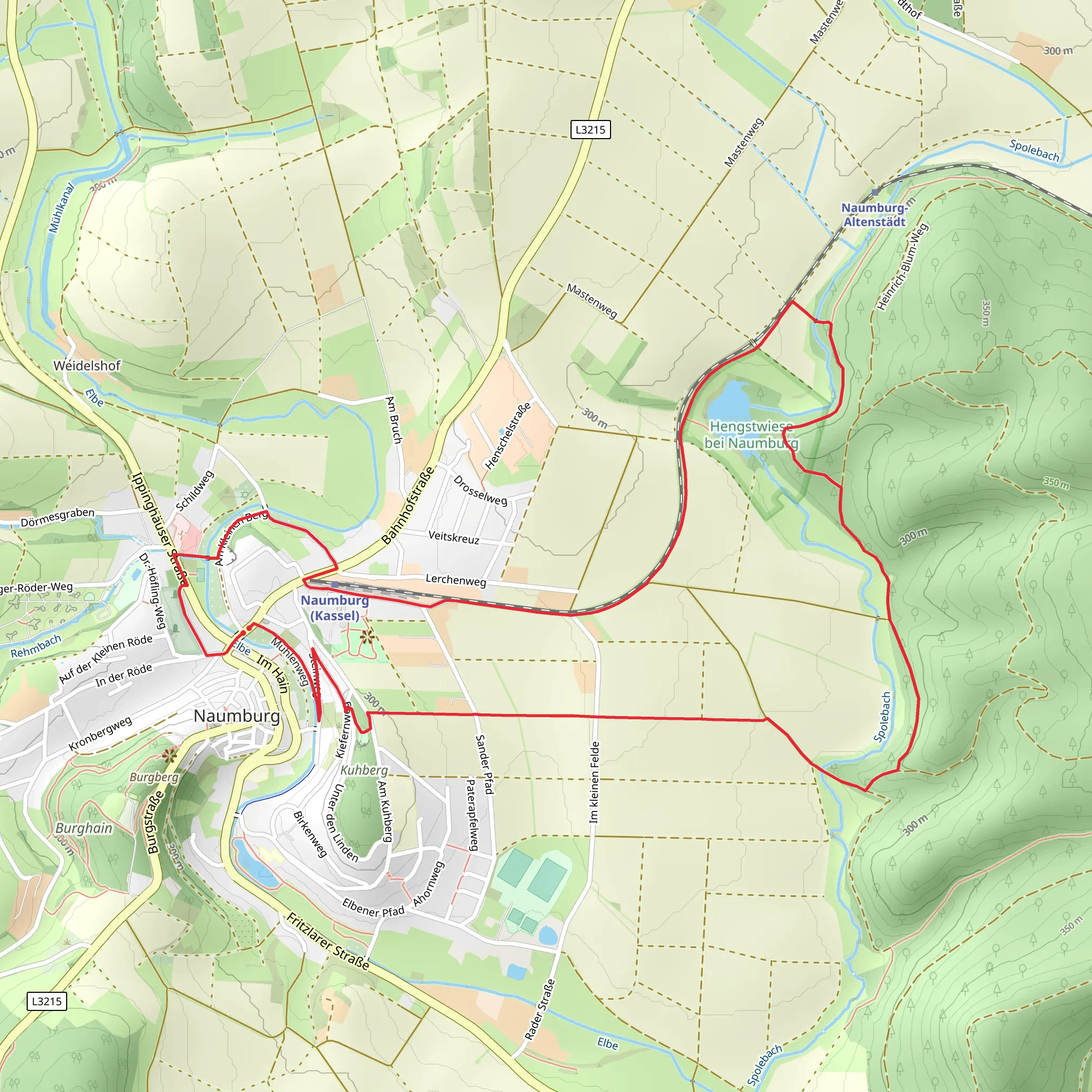 Naumburg N8 mobile static map