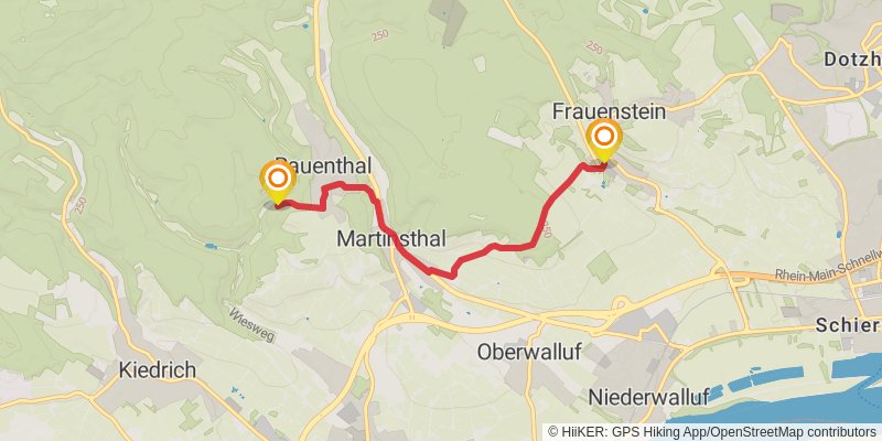 Rheinsteig alt 1 Map