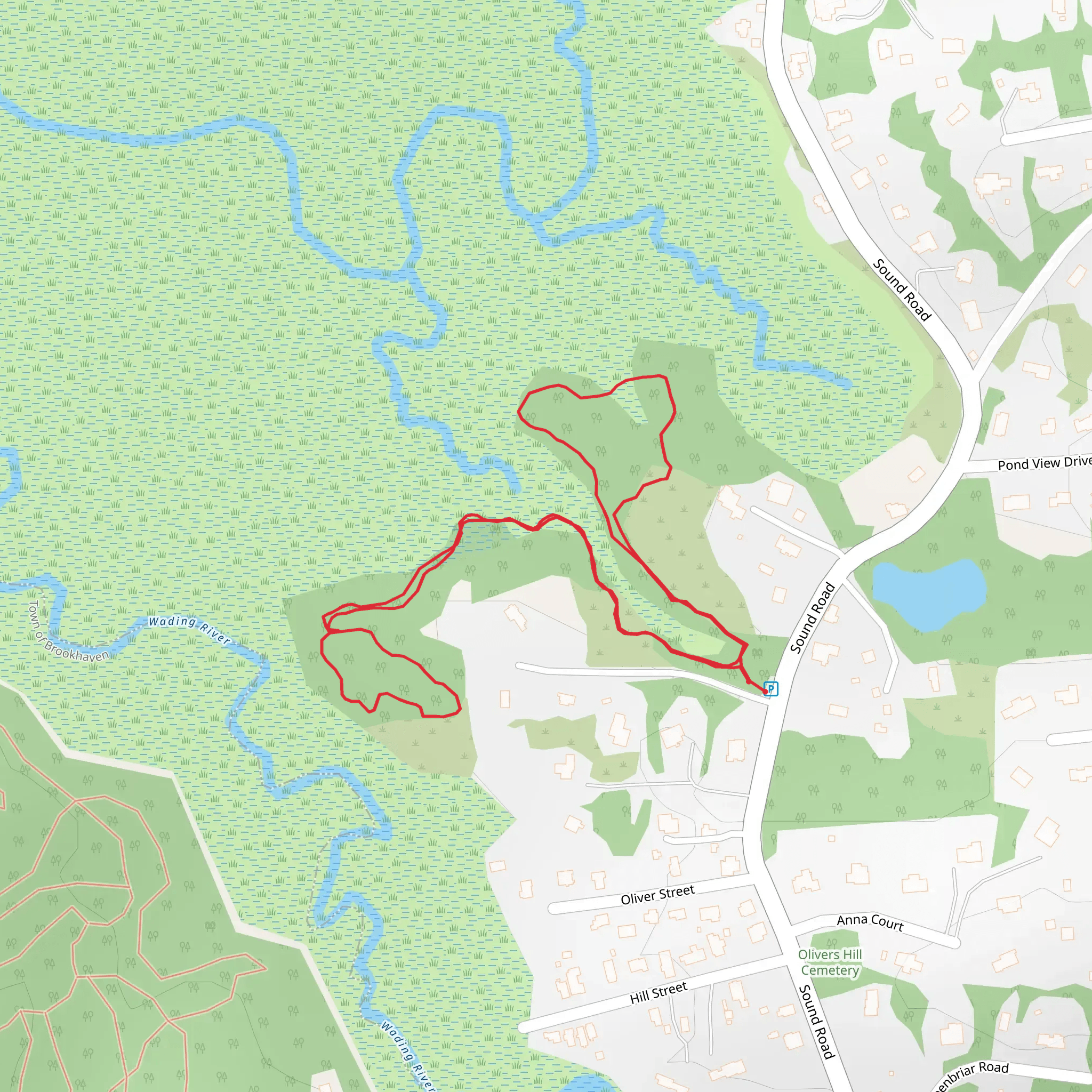 Sound Road Loop mobile static map