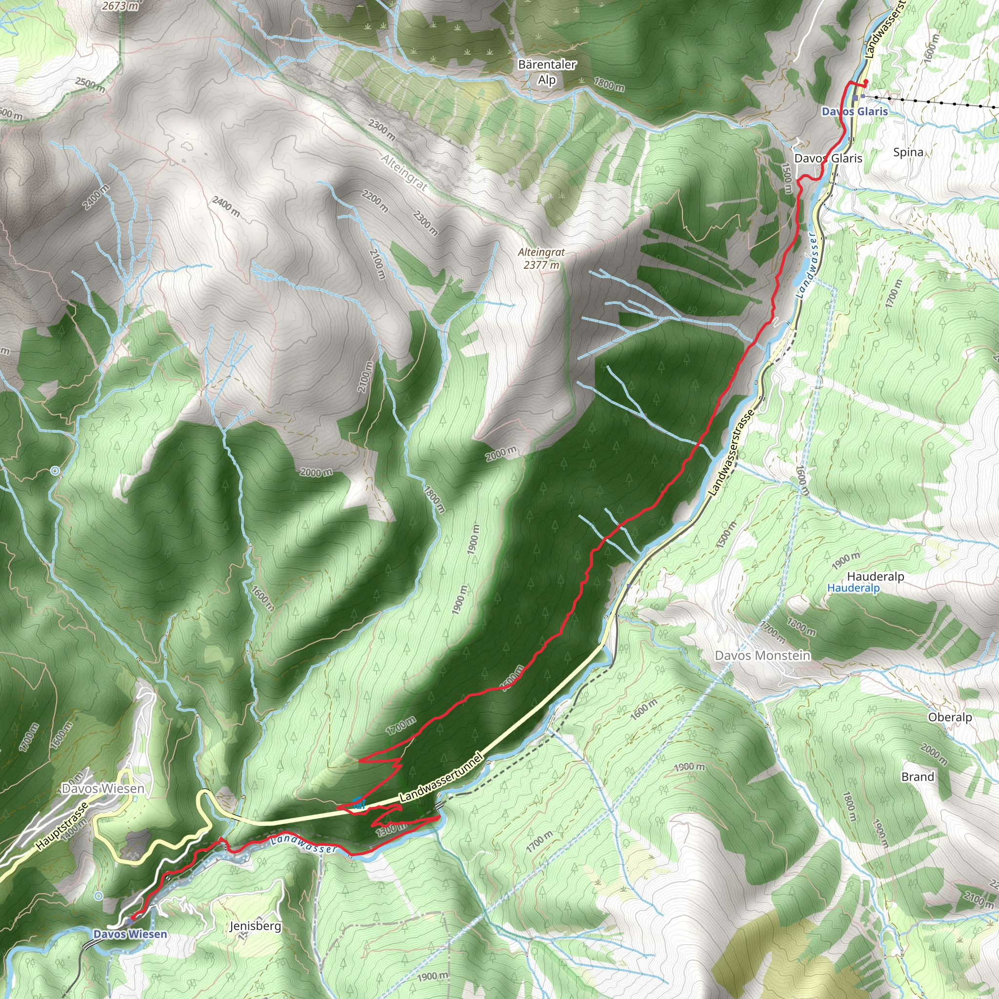 Alter Zügenweg mobile static map