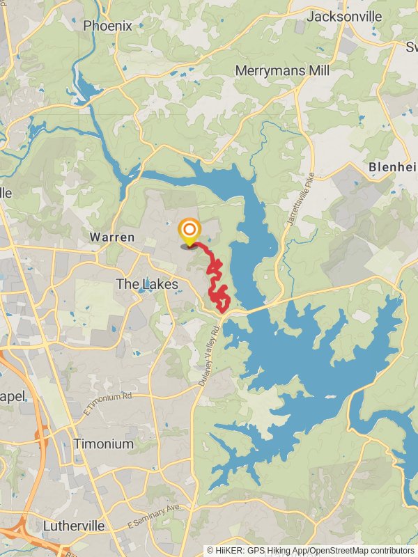 Merryman's Mill Upper and Yellow Loop Trail