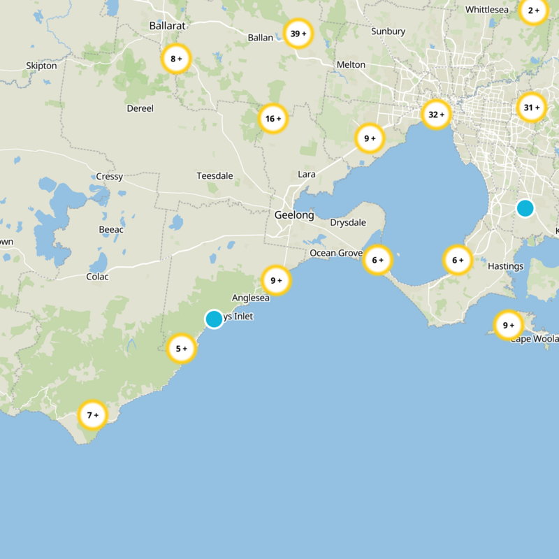 Surf Coast Shire Static Map