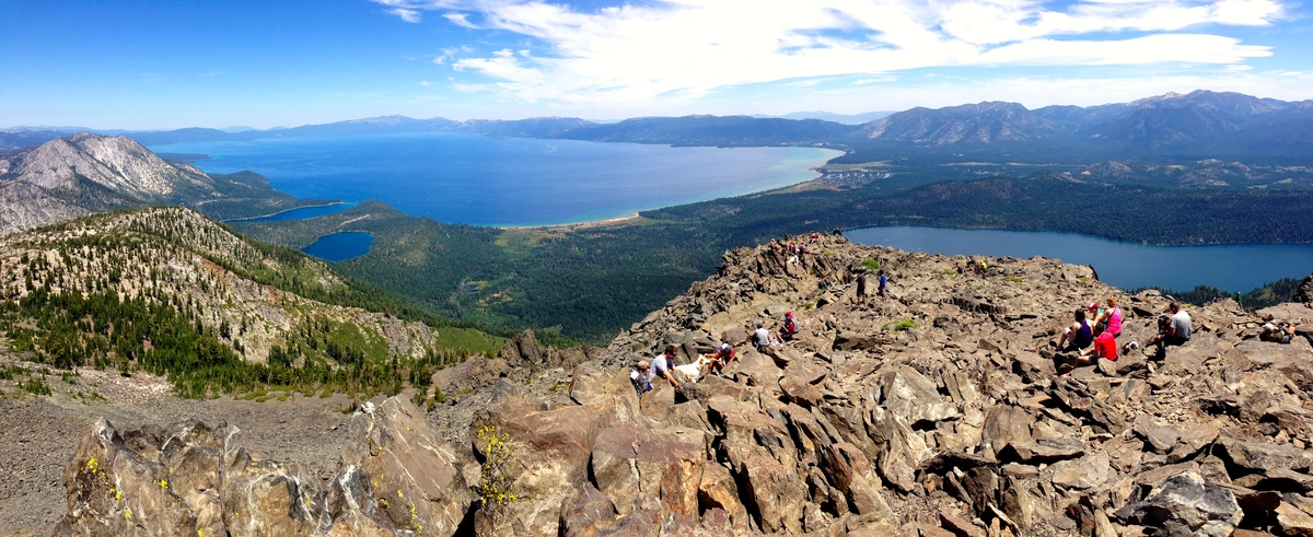 Genevieve, Crag, Stony Ridge and Rubicon Lakes via Tahoe Yosemite Trail