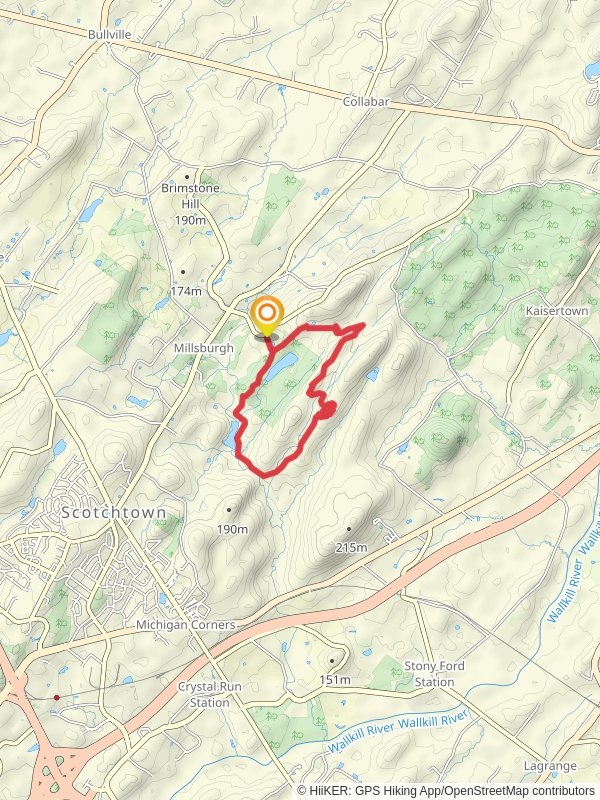 Tamms Pond from Tamms Road mobile static map