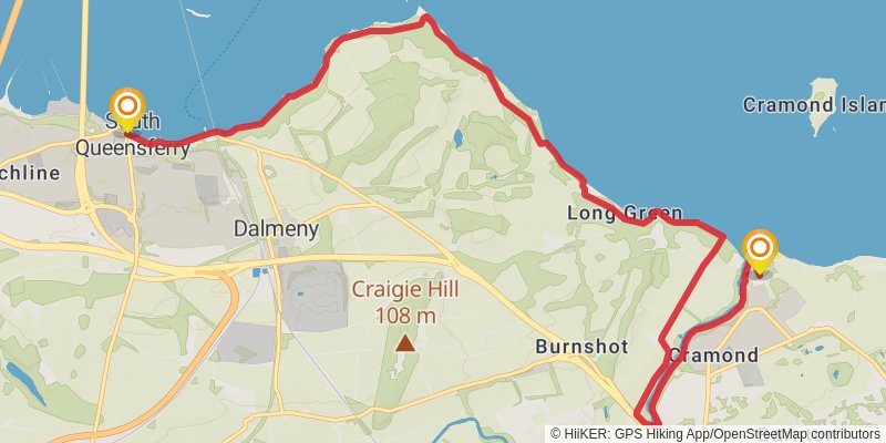 Antonine Trail stage 6 Map