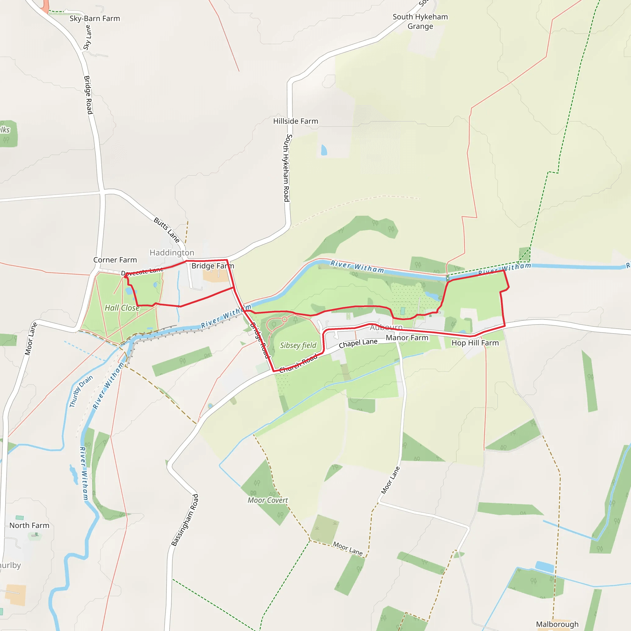 A Story of Two Churches from Haddington mobile static map