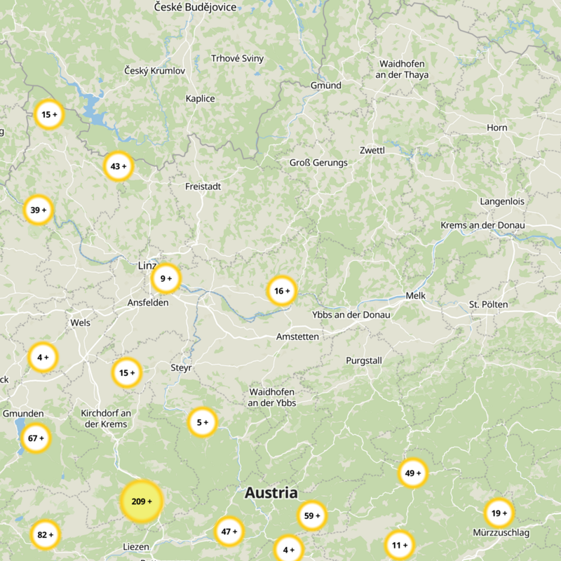 Bezirk Perg Static Map