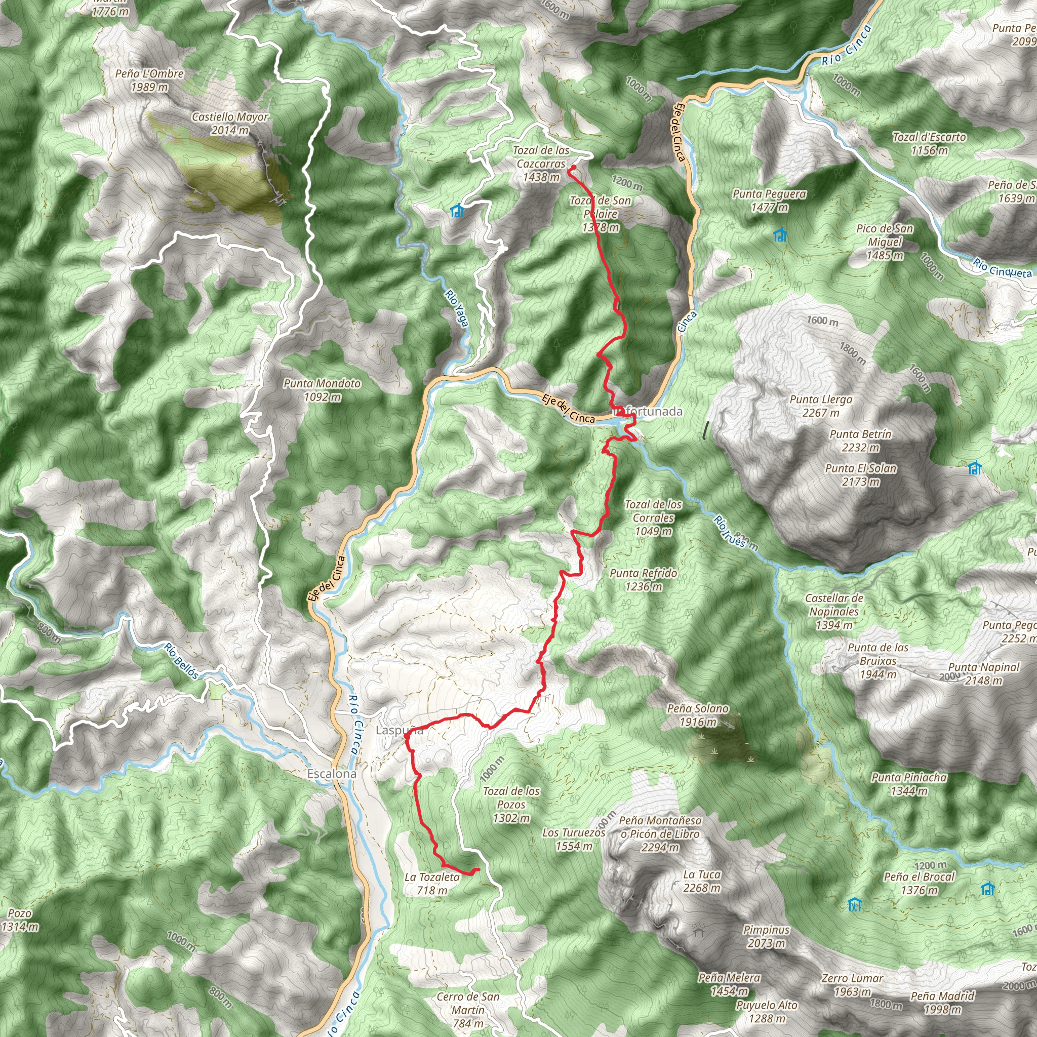 Tella - Hermitage of Fuensanta PR-HU 138 mobile static map