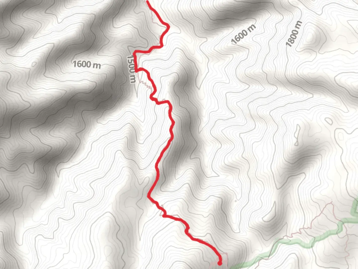 An image depicting the trail Horsethief Canyon Trail and its surrounding area.