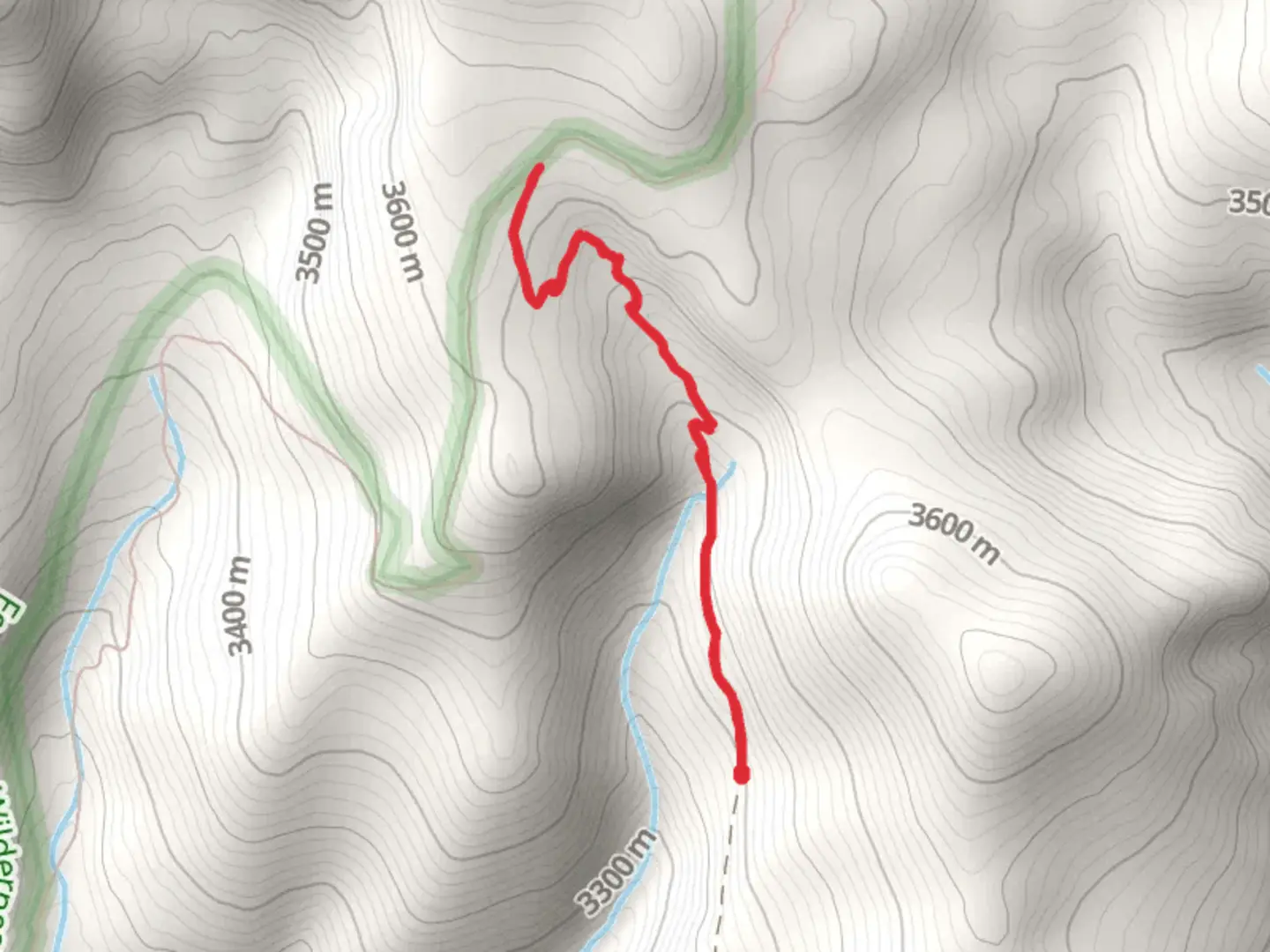 An image depicting the trail Willow Creek Trail and its surrounding area.