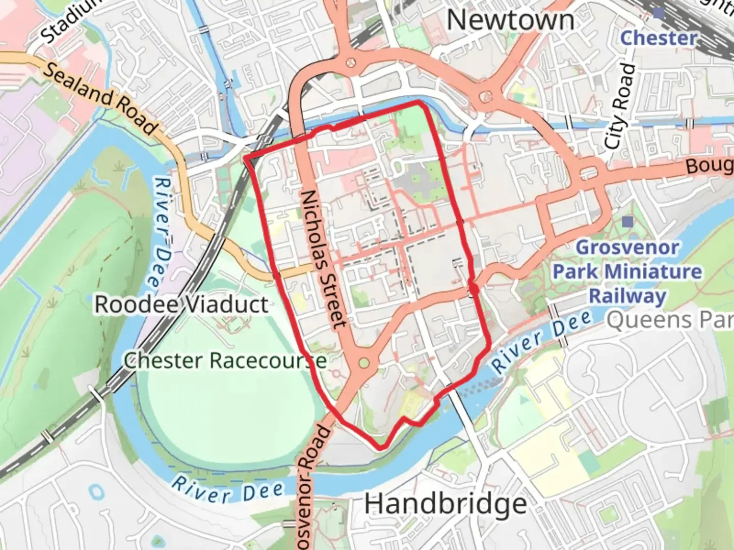 An image depicting the trail Chester Loop and its surrounding area.