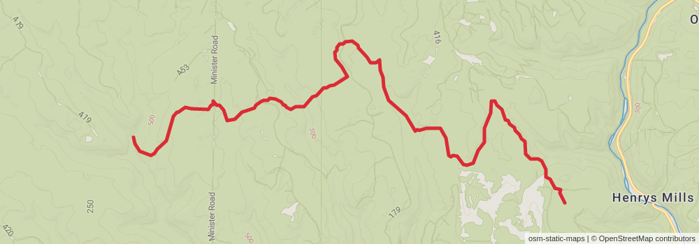 American Perimeter Trail - Northern Appalachian Primary stage 20 Map