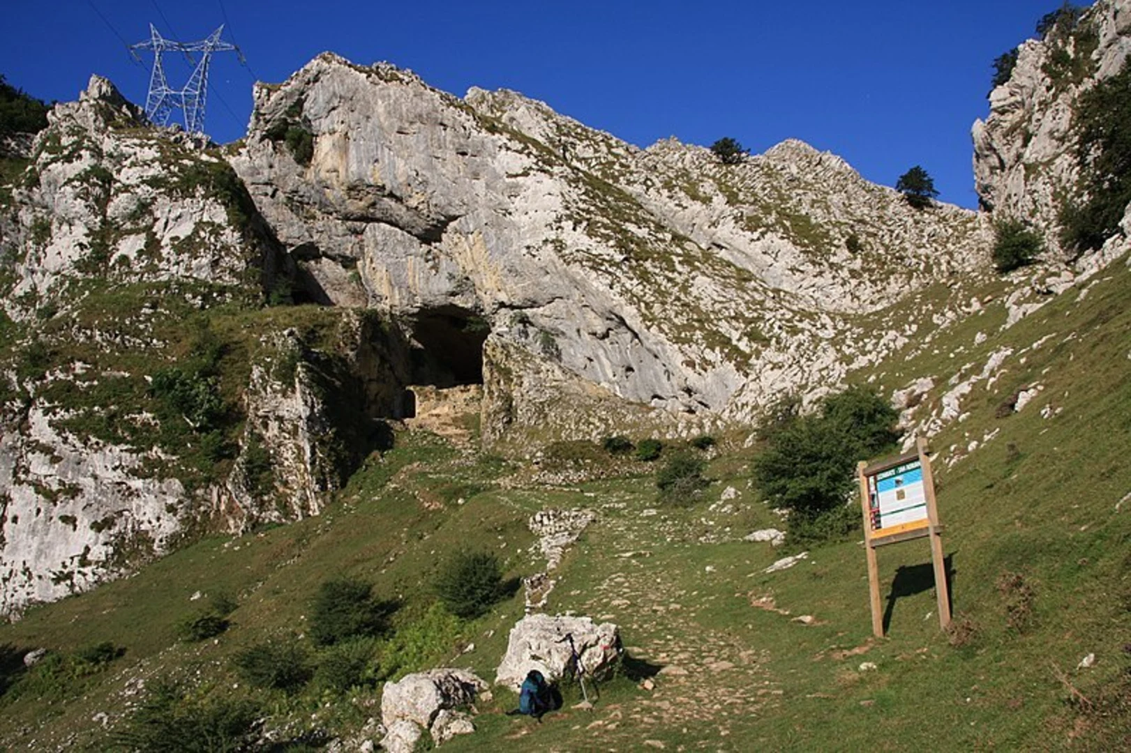 An image depicting the trail St Adrian's Balcony SL GI 3003 and its surrounding area.