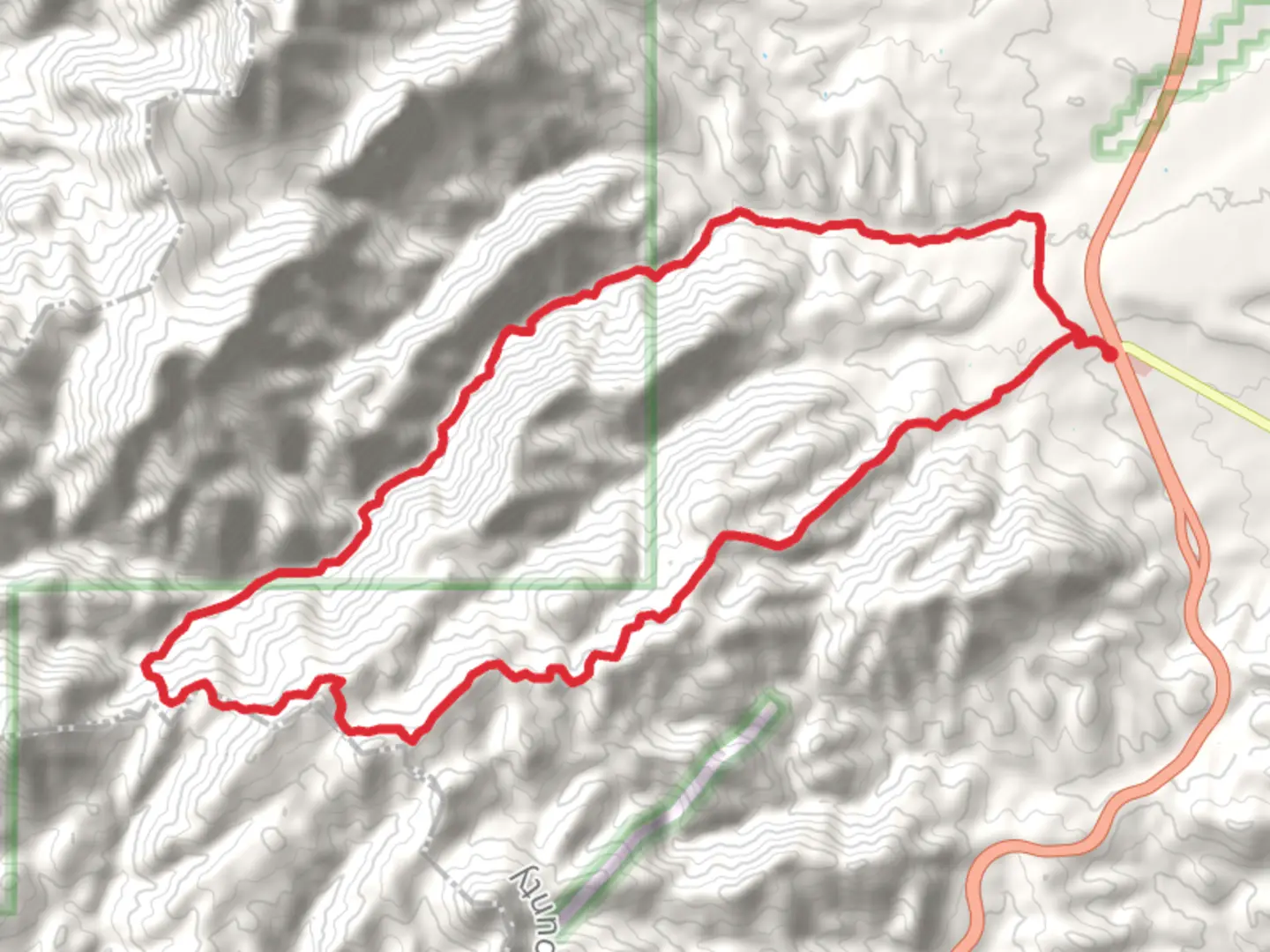An image depicting the trail Deer Creek Trail and Gold Ridge Trail Loop and its surrounding area.
