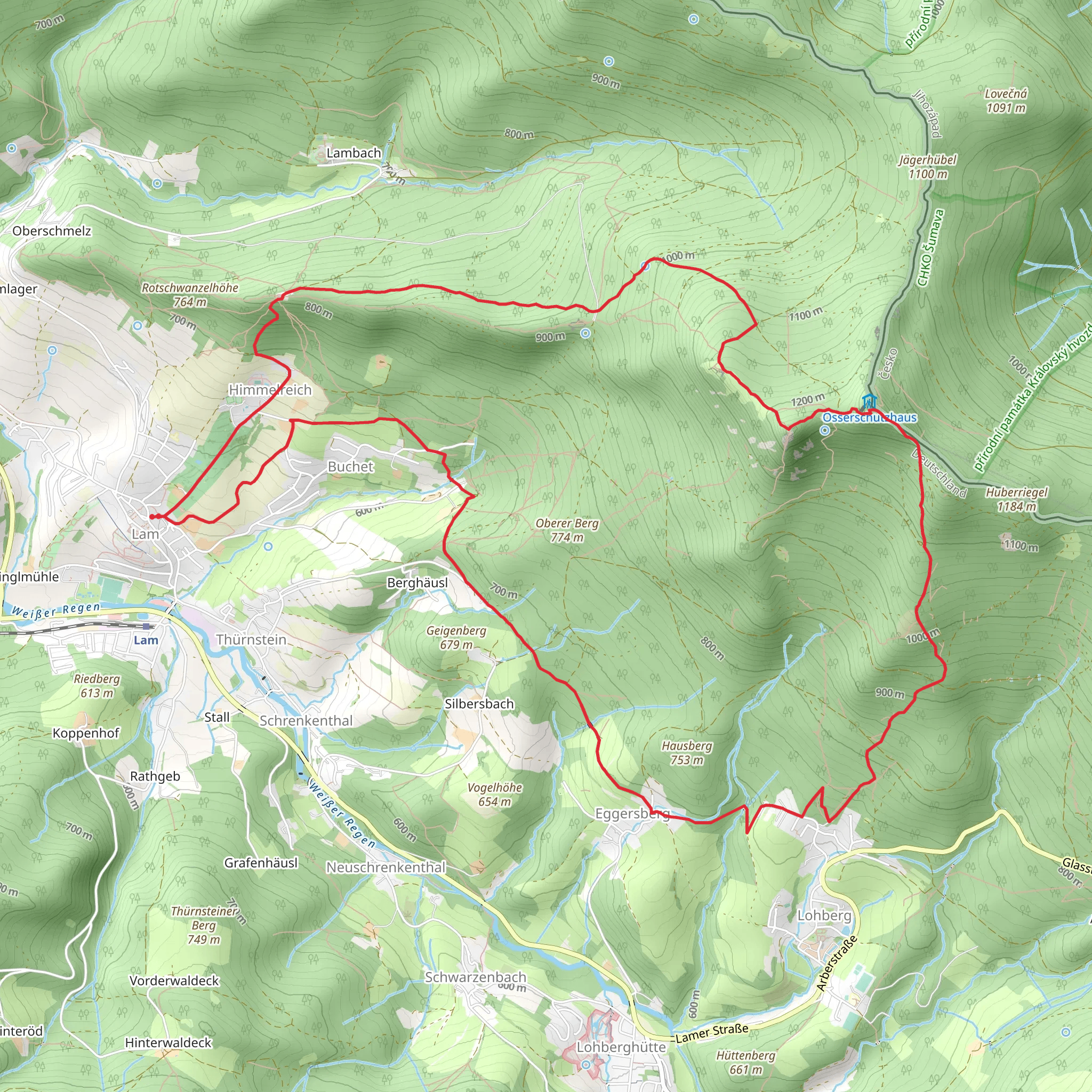 Lam and Osser Loop mobile static map
