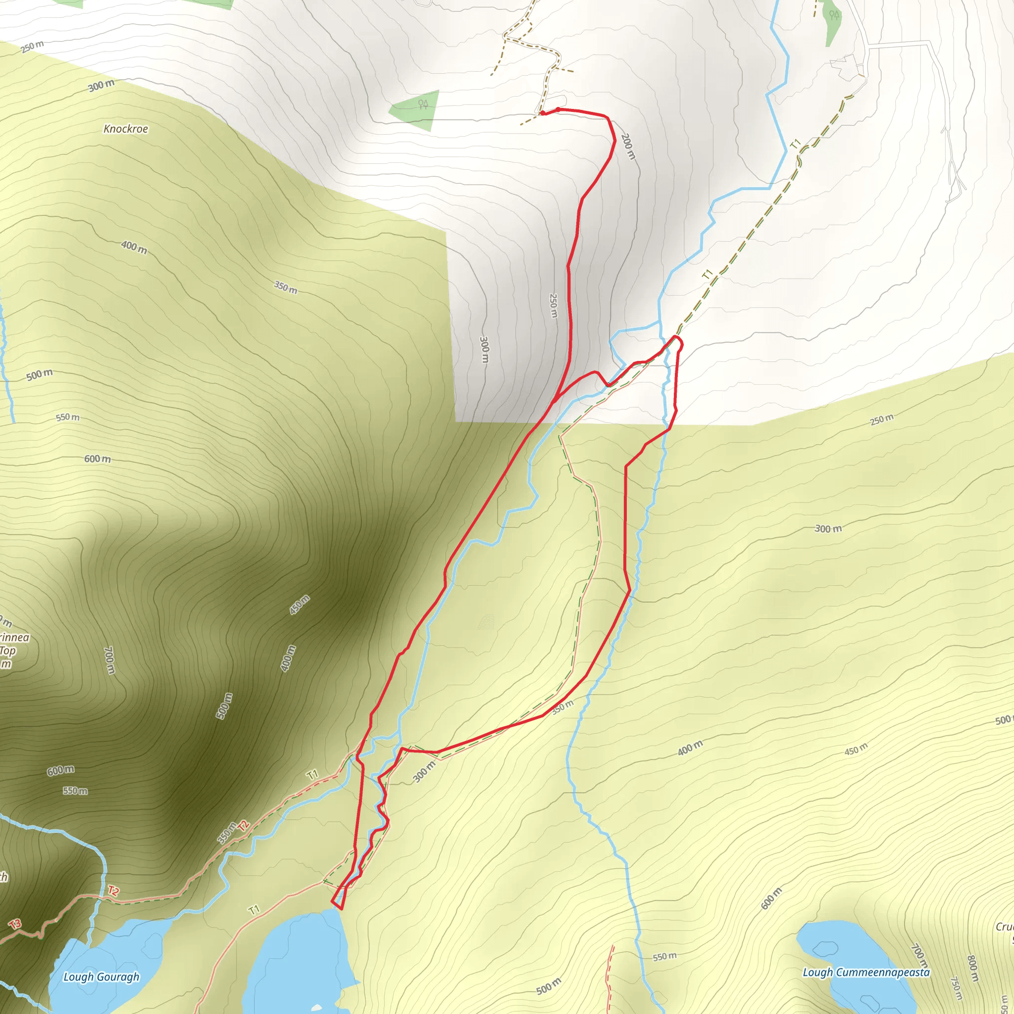Lisleibane Loop mobile static map