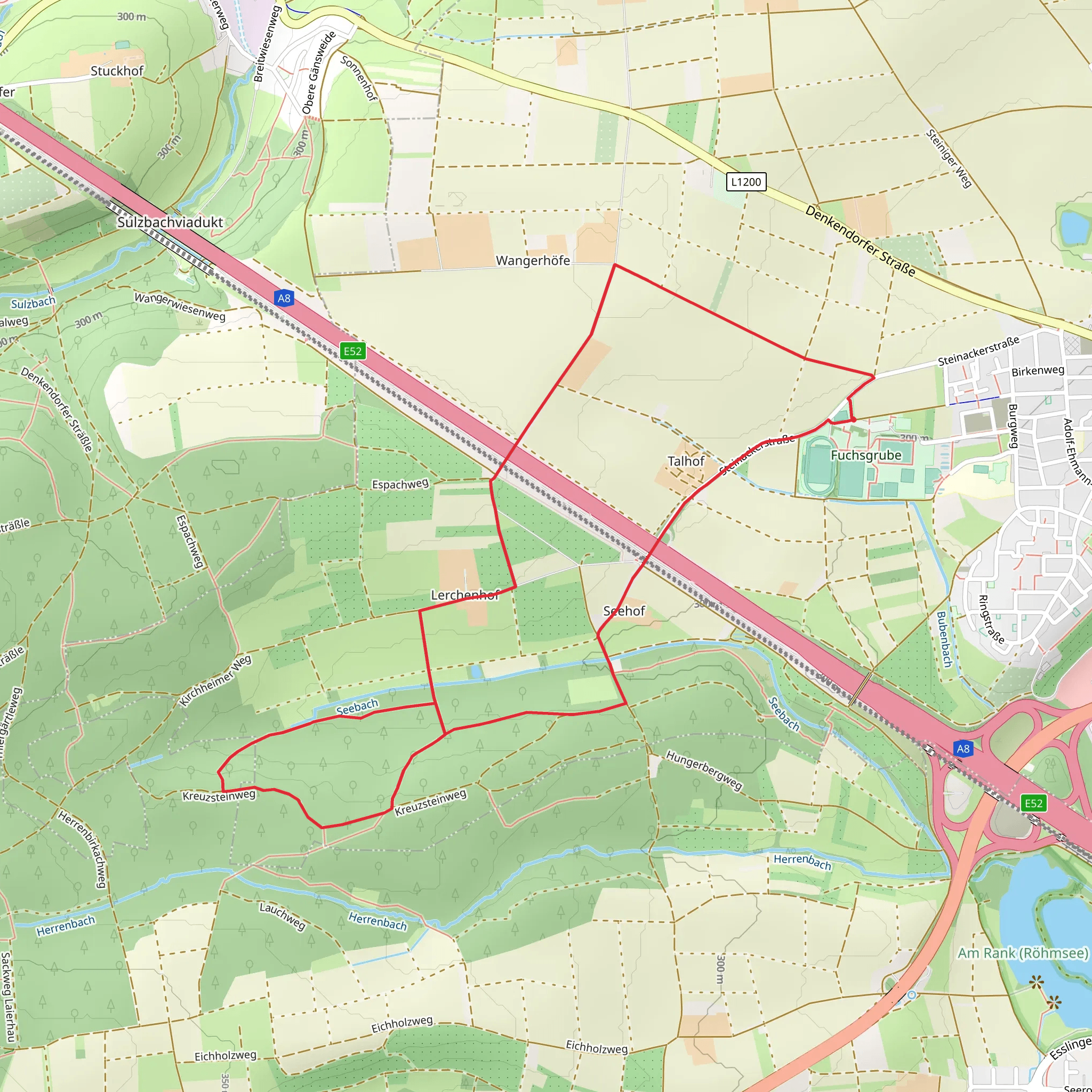 Hungerberg Loop - Kongen mobile static map