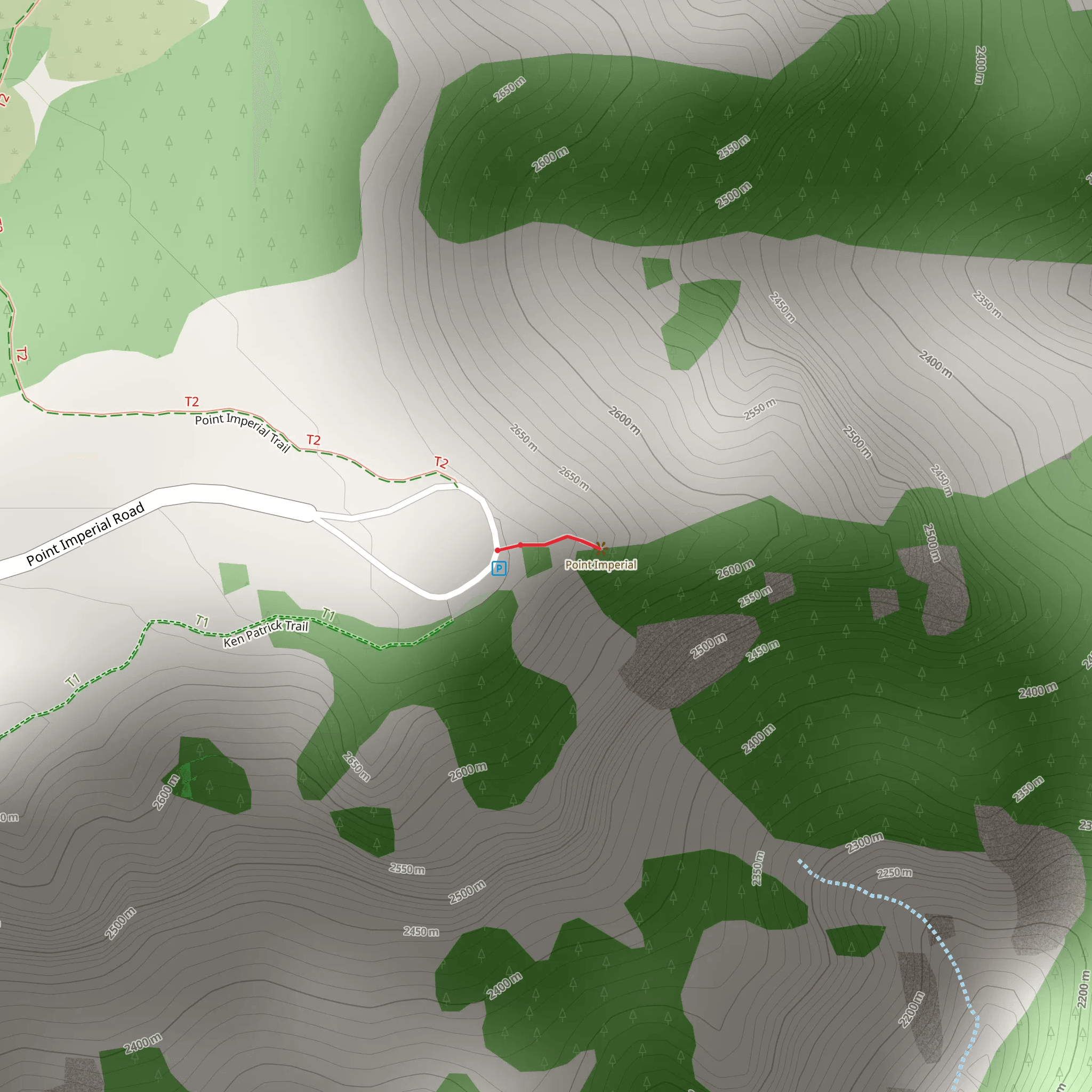 Point Imperial mobile static map