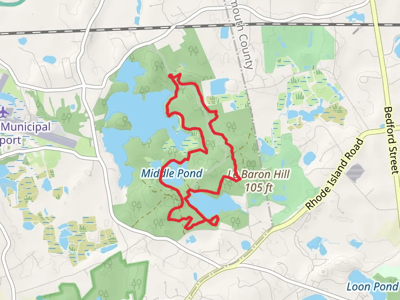 Big Bearhole and Little Bearhole Pond Loop Trail