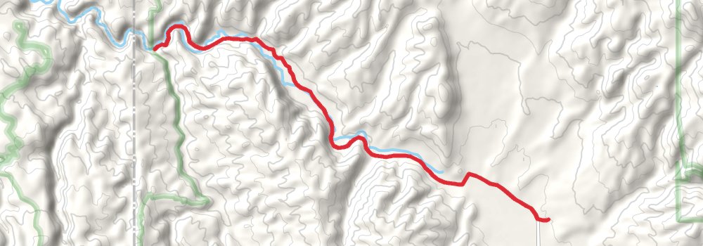 American Perimeter Trail - Southwest Primary stage 33 Map