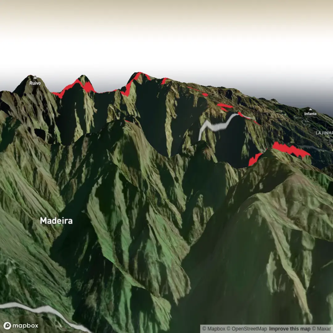 An image depicting the trail Madeira Walk and its surrounding area.