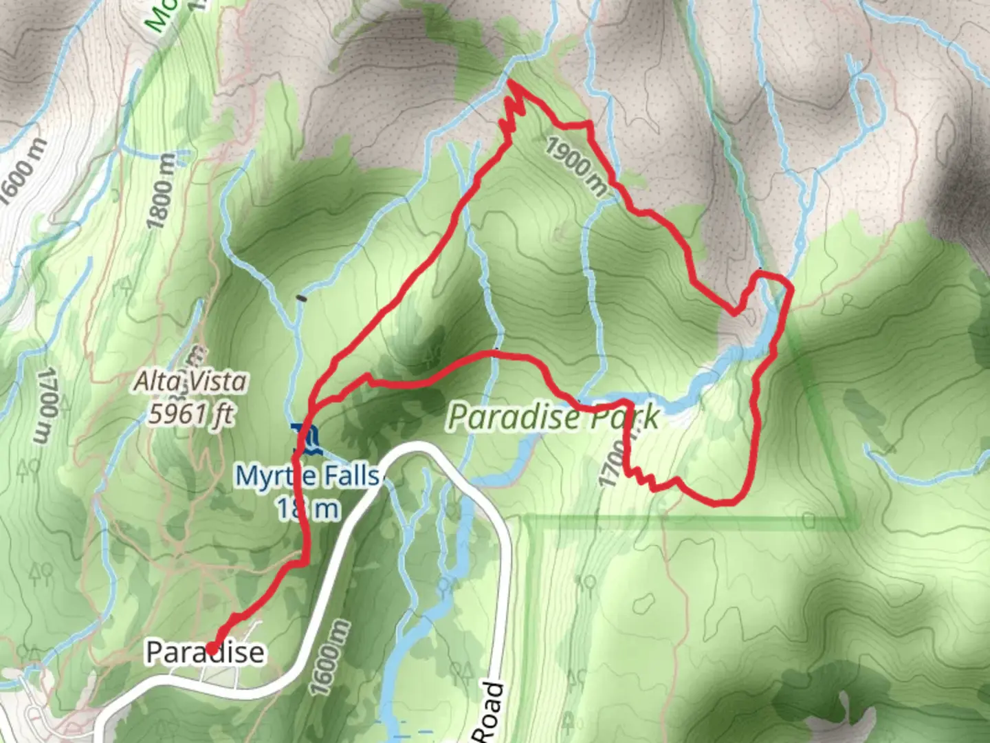 An image depicting the trail Golden Gate Trail and Skyline Trail and its surrounding area.