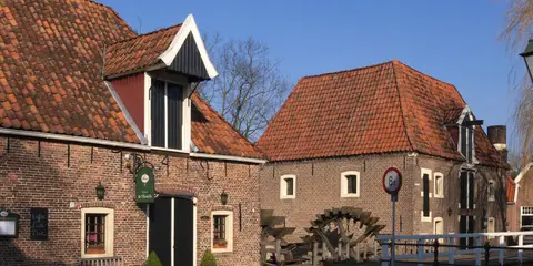 An image depicting the trail Graafschapspad and its surrounding area.