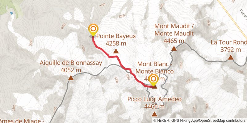 Goûter Route stage 3 Map