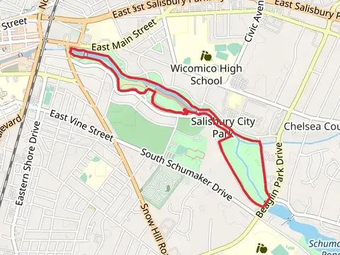 Salisbury City Park Loop