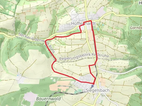 Hueffenhardt Fischteiche Rundweg