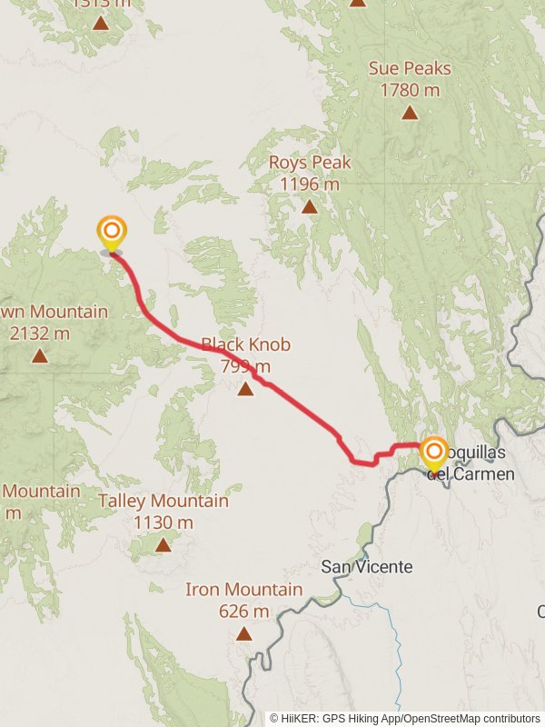 Panther Junction to Rio Grande Village