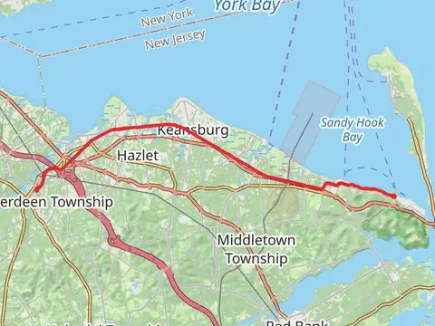 Lake Matawan - Henry Hudson Trail