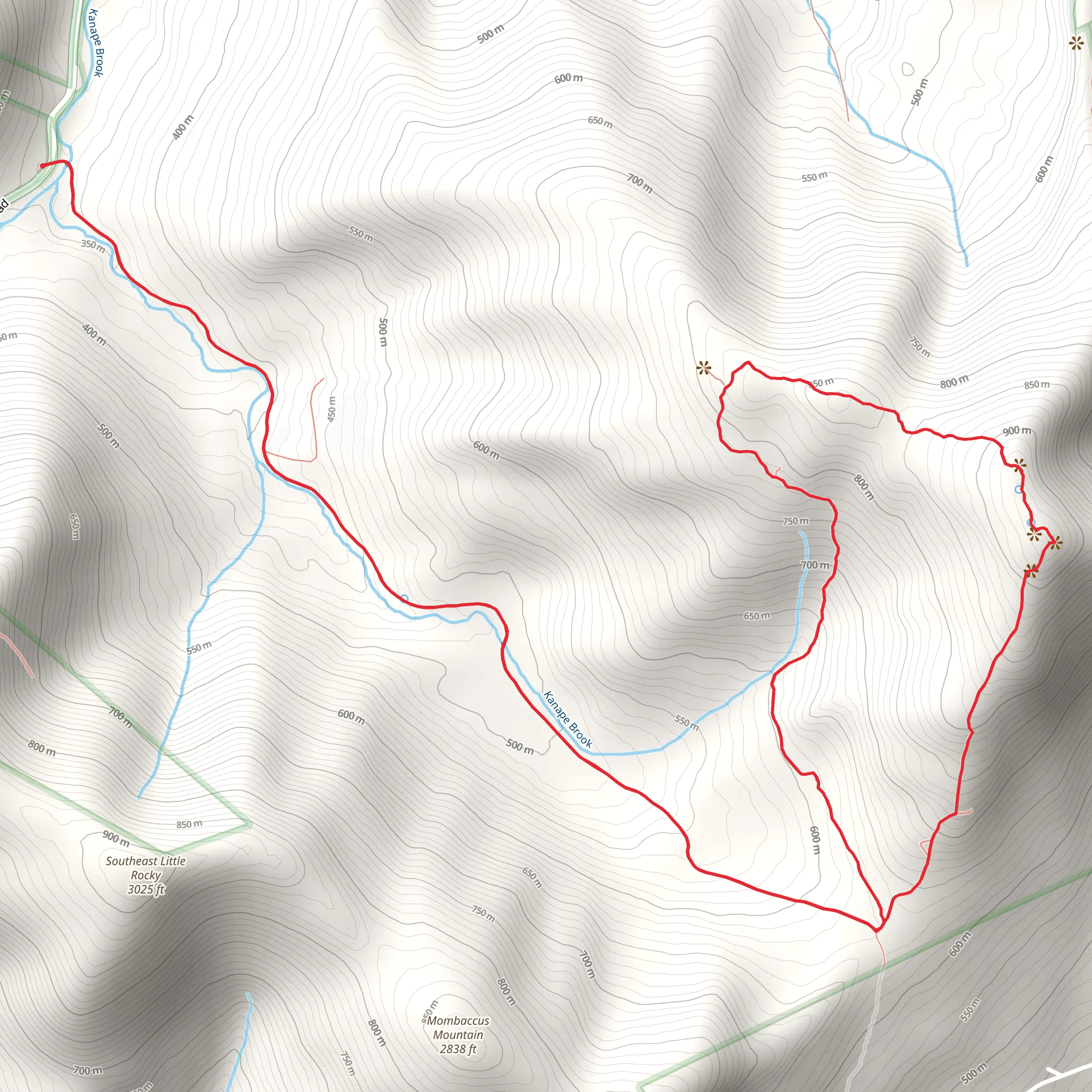 Ashokan High Point Loop Trail mobile static map