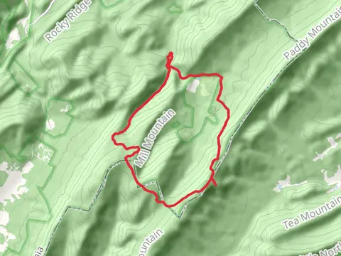 Tuscarora, Old Mailpath Loop Trail