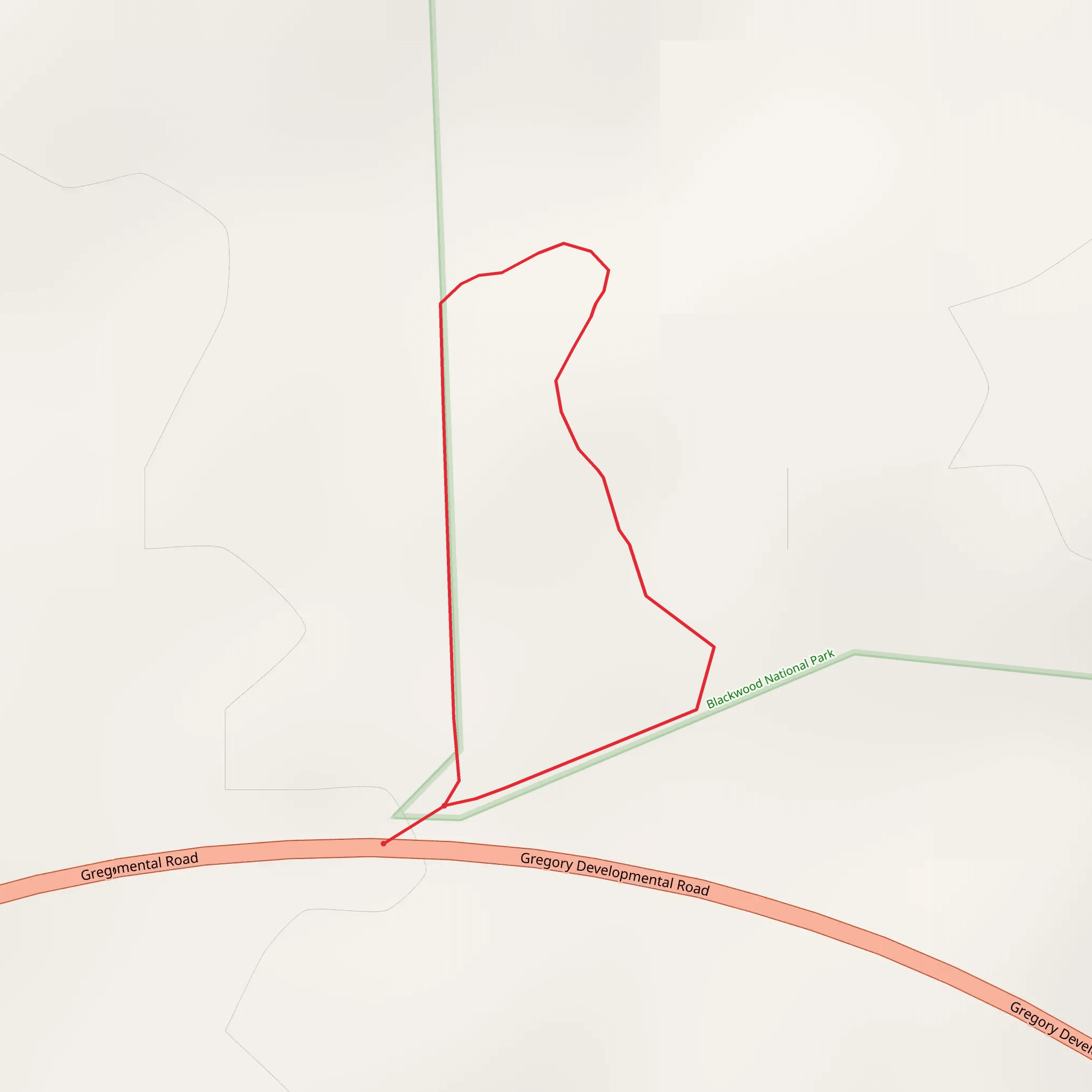 Brigalow Circuit Track mobile static map