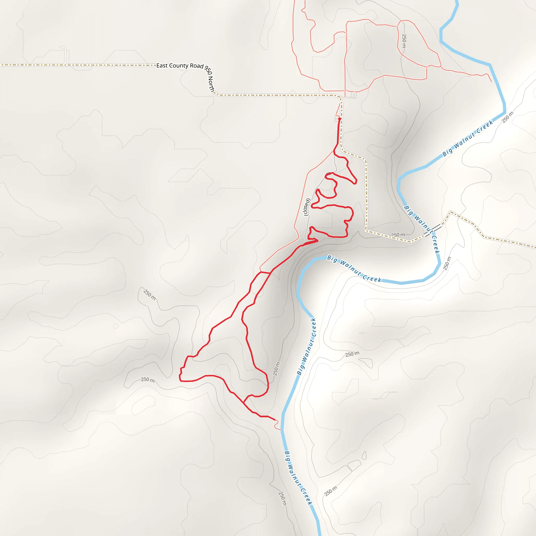 Tall Timbers Loop Trail mobile static map