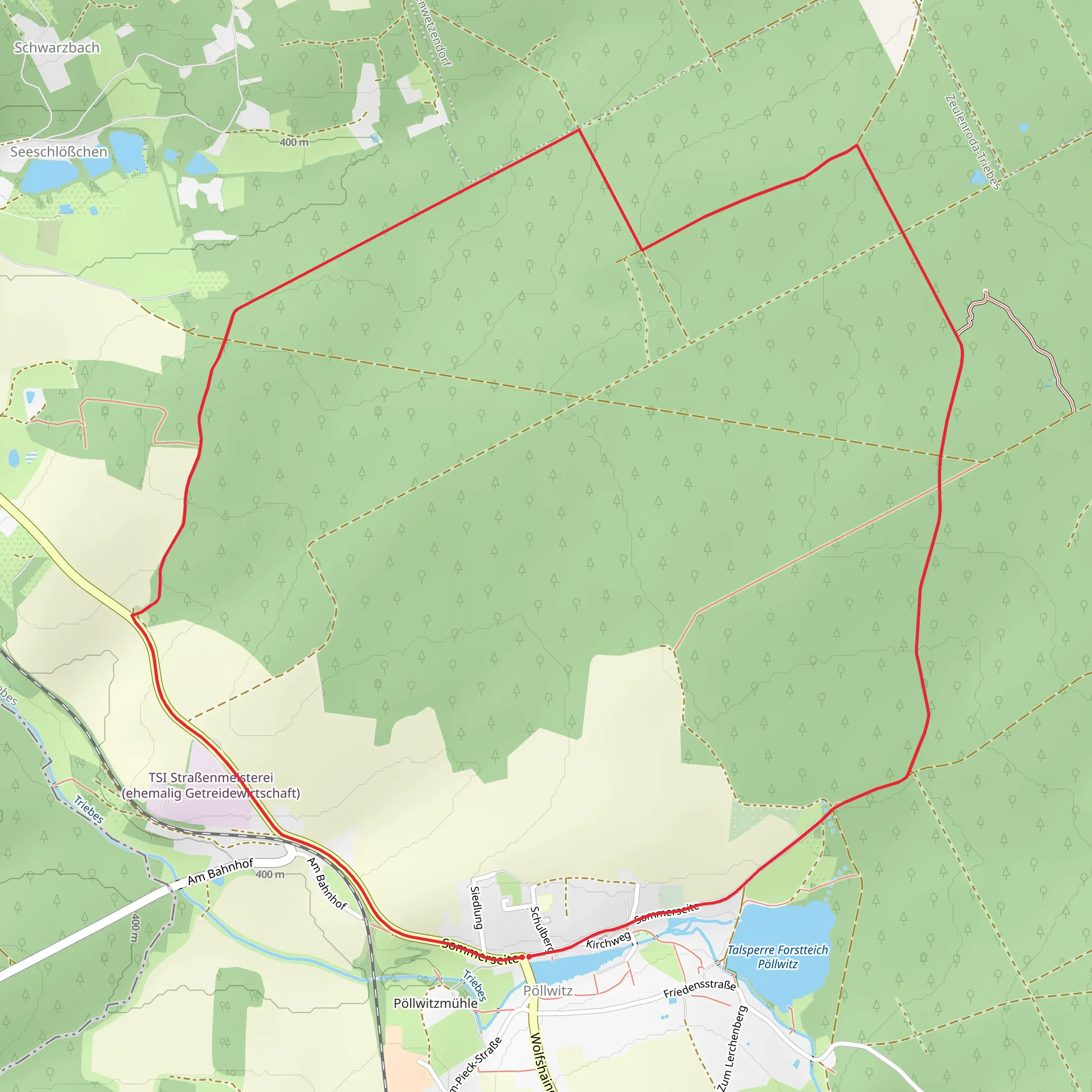 Rundweg Nord mobile static map