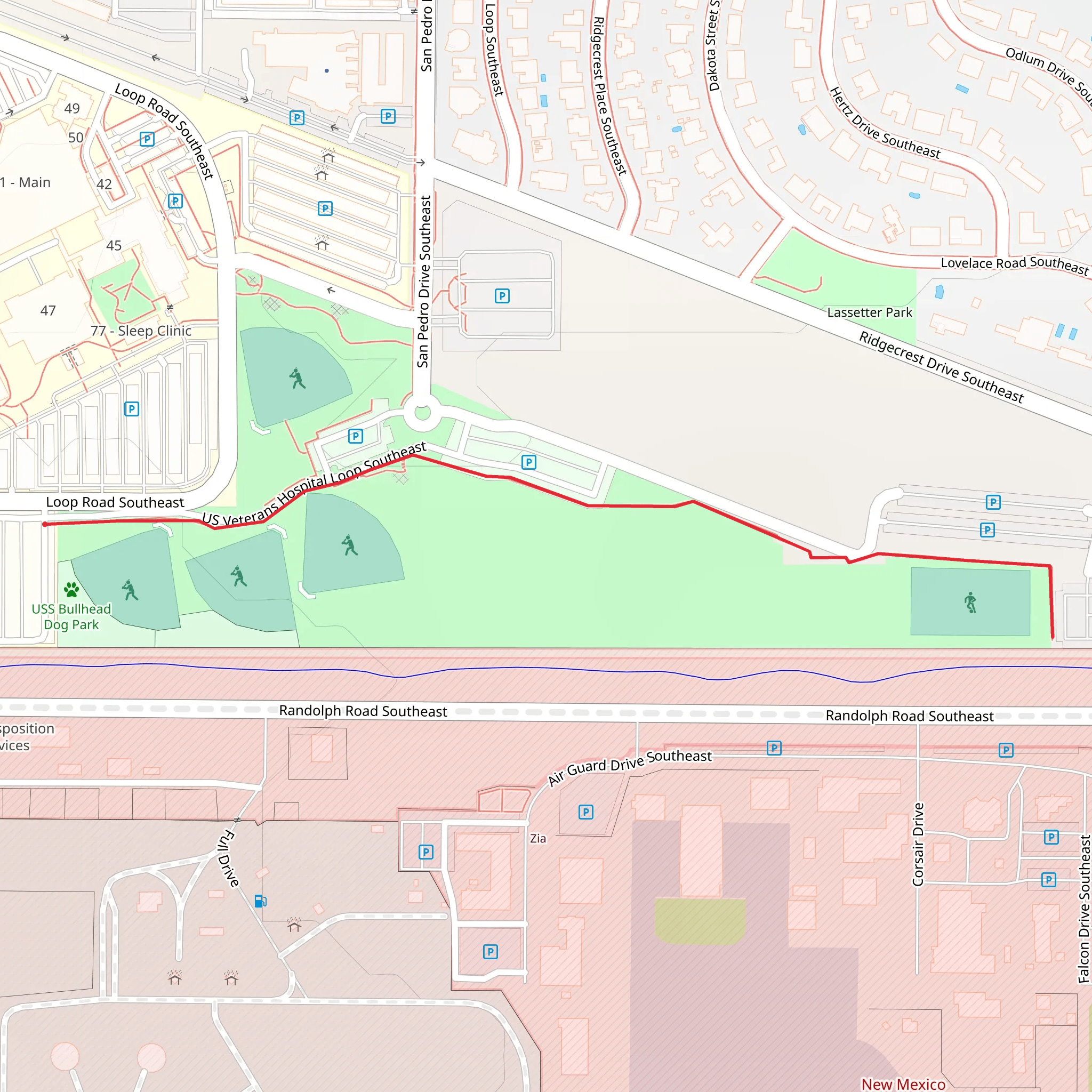 USS Bullhead Memorial Park mobile static map