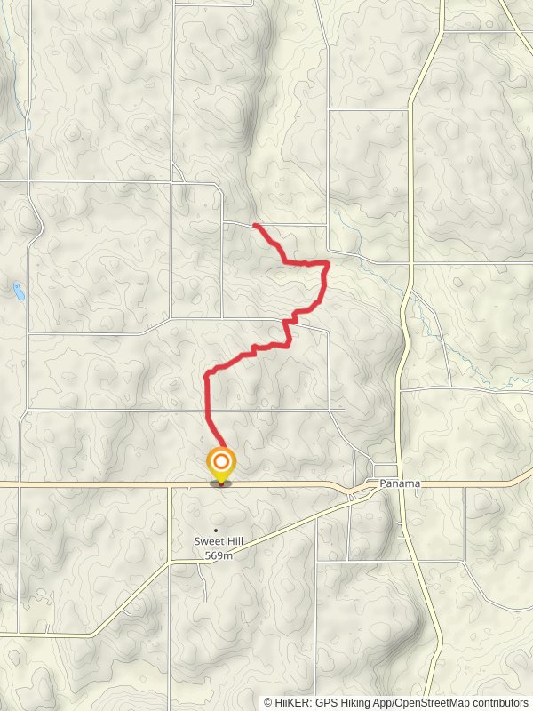 Little Brokenstraw Creek and Goose Creek mobile static map