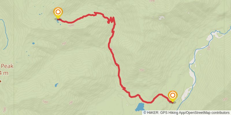 Big Creek Trail stage 2 Map