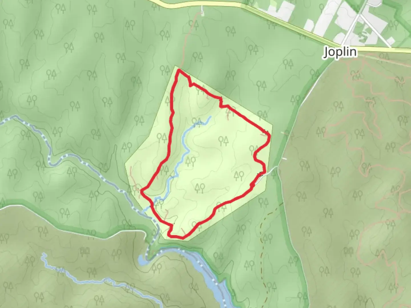 An image depicting the trail Chopawamsic Loop Trail and its surrounding area.