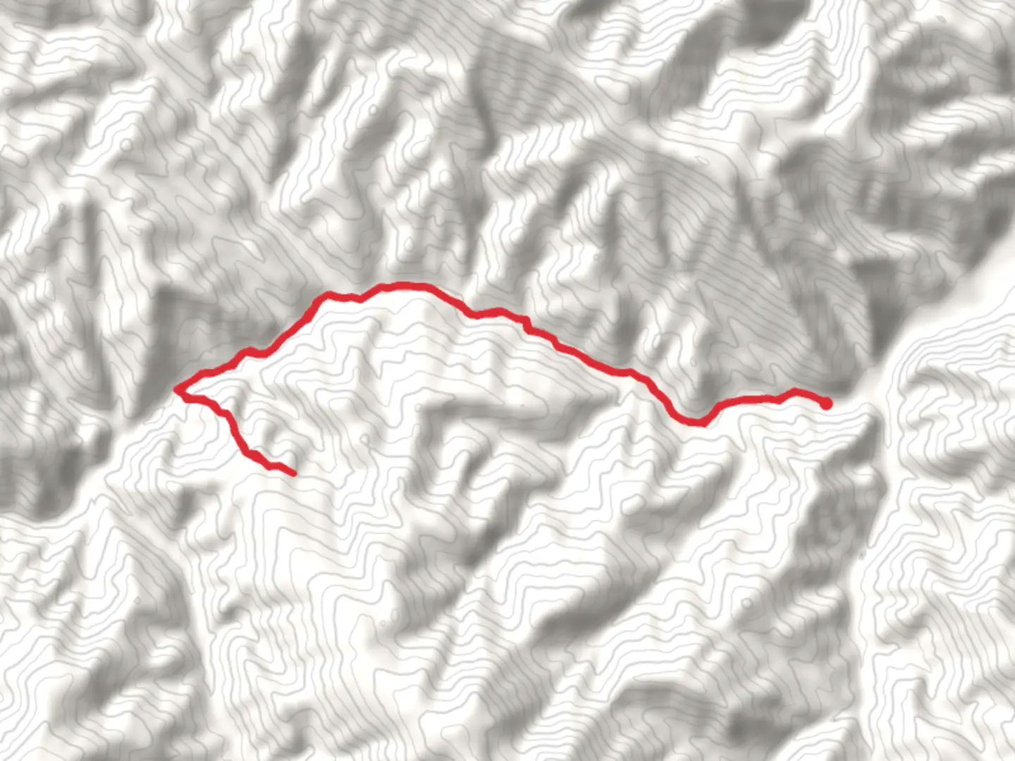 An image depicting the trail South Fork Bear Creek Trail and its surrounding area.