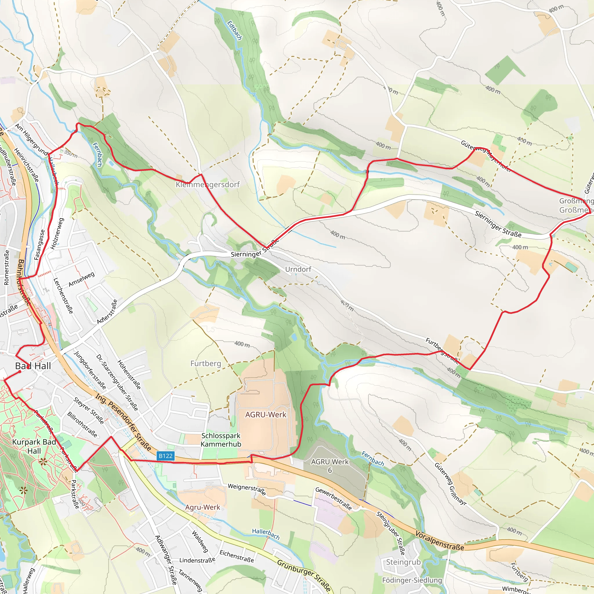 Waldandacht Rundwanderweg - 12 mobile static map