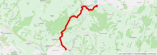 Chilham Circular from Wye stage 2 Map