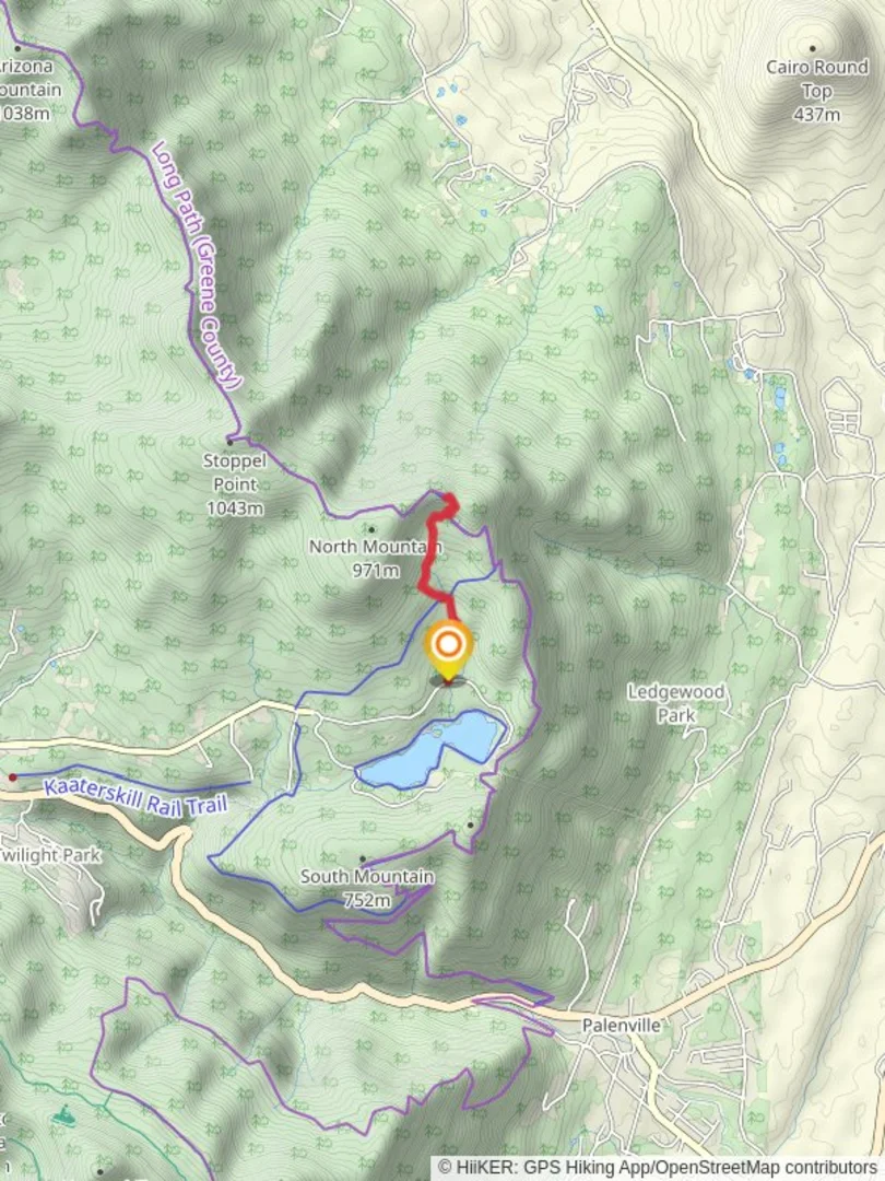 An image depicting the trail Mary S Glen Trail and its surrounding area.