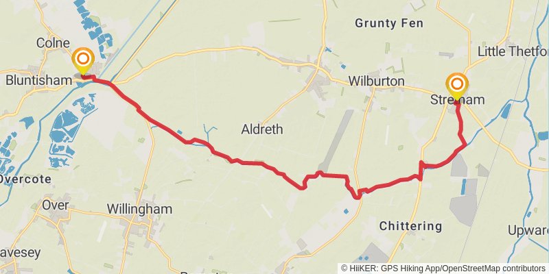 Via Beata stage 8 Map