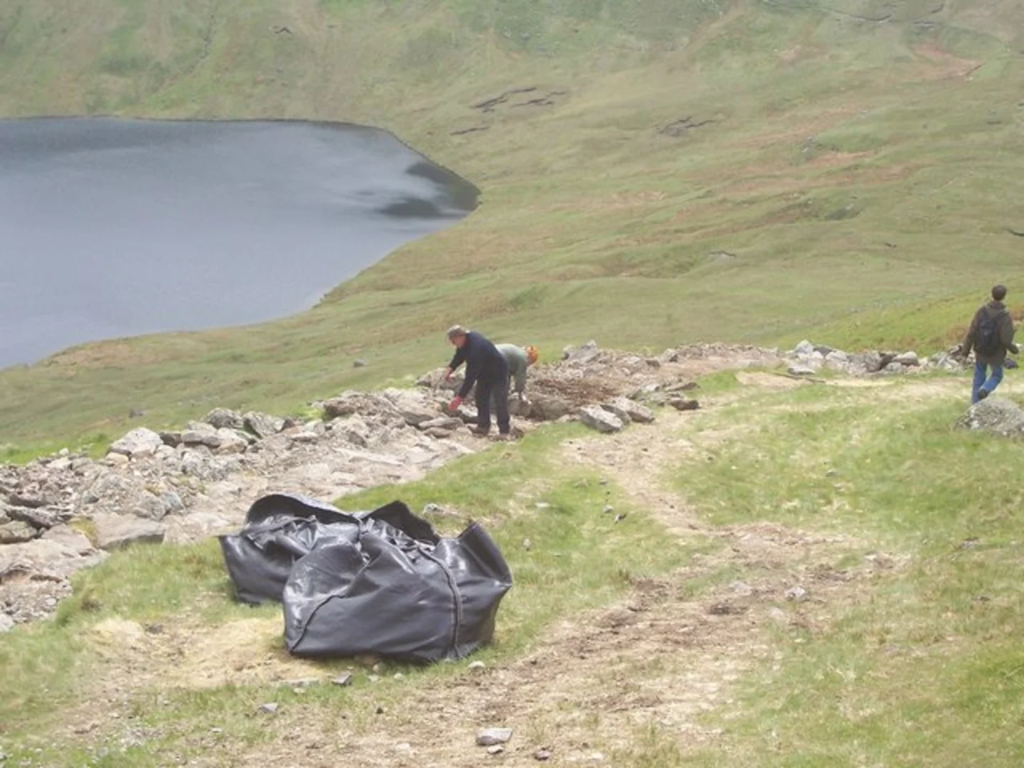 An image depicting the trail Dollywaggon Pike, Nethermost Pike and Helvellyn Loop - Glenridding and its surrounding area.