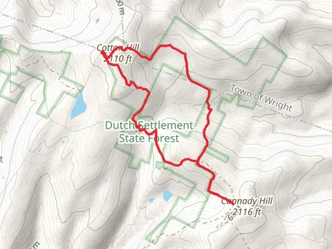 Cotton Hill and Cannady Hill Loop