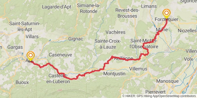 Camino Claviere-Candanchu via Arles stage 4 Map